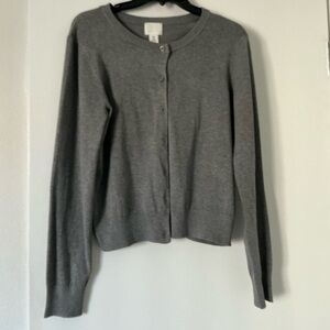H&M Grey Cardigan